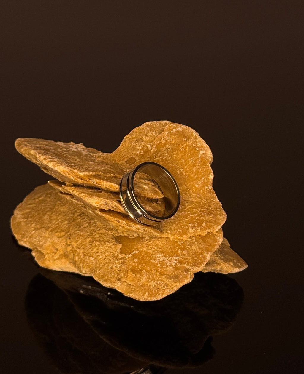 Bagues Éclipse Argenté