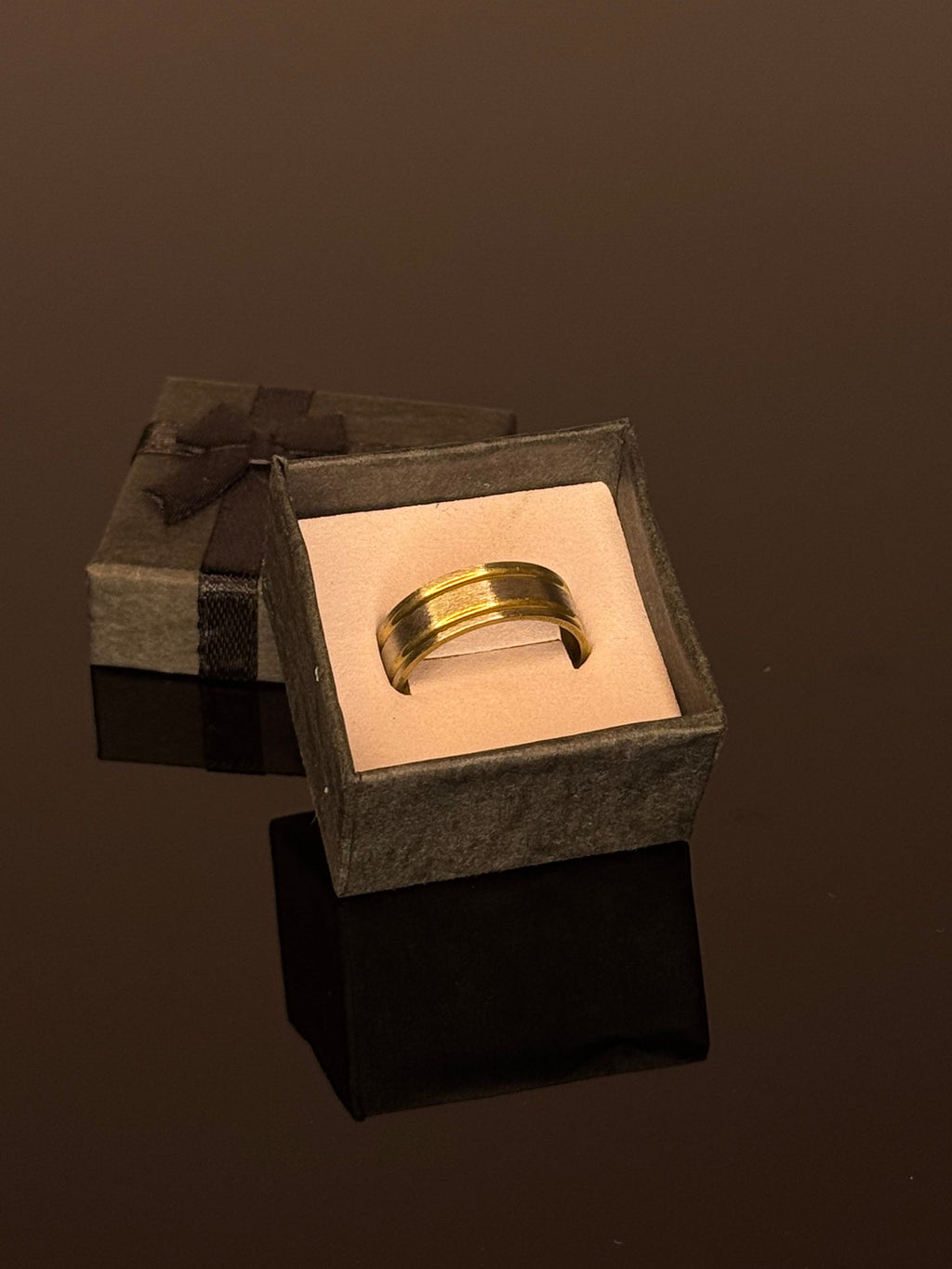 Bague Éclipse Doré